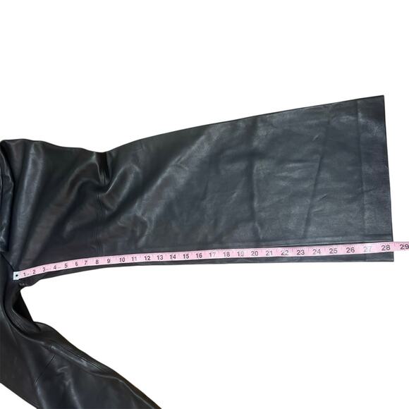 Rebecca Taylor Leather Ankle Pant Size 12 NWT - Picture 8 of 10